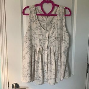 Lc lauren Conrad fox tank top